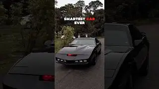 The Smartest Car of the '80s? Meet KITT | Knight Rider Icon #shorts #viralshorts #pontiactransam