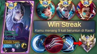 HERO OBSIDIA BROKEN MARKSMAN GOLD LANE - MOBILE LEGENDS
