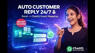 Instant Customer Info & Auto Replies on WhatsApp | ChatIQ Business | WhatsApp Automation