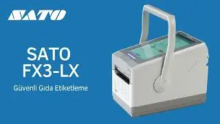 Gıda end&uuml;strisi i&ccedil;in FX3-LX etiket yazıcısı!