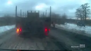 Ремонт дороги в Ленинградской области / Tarmac and snow road repair