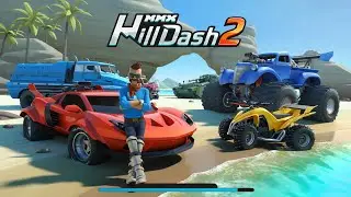 ОТКРЫЛ SUPERCAR. И НЕСКОЛЬКО НОВЫХ ТРАСС В ИГРЕ MMX HILL DASH 2