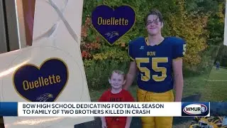 Bow High School dedicating football season to family of 2 brothers killed in crash