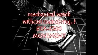 mechanical watch without mainspring