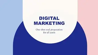 What Is digital marketing? | Basic to advanced oral preparation | Everything about dm