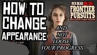 HOW TO CHANGE YOUR RED DEAD CHARACTER AND NOT LOSE YOUR PROGRESS TUTORIAL NEW UPDATE