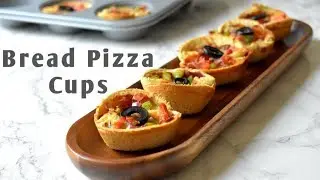 Pizza Cups | Bread Pizza Cups | Party Snacks