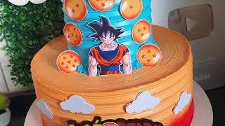 BOLO DRAGON BALL | BOLO DE ANDAR | ATELIÊ DOCE - LIDIANE OLIVEIRA