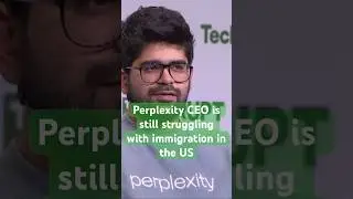 Still struggling with immigration  US - Perplexity CEO, Aravind Srinivas #ai #tech #business #india