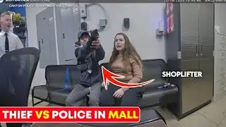 Shoplifter takes out Gun against Police in Mall in ohio USA | Voxon News