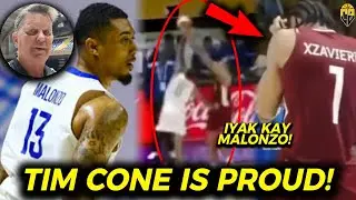 PROUD si Coach Tim kay MALONZO pinaiyak si Xzavierro! Gilas vs Indonesia SEA Games Semifinals
