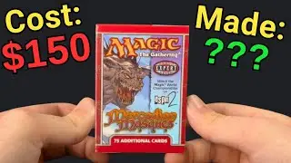 Opening a Mercadian Masques Tournament Pack from 1999
