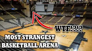 The Most STRANGEST Built College Basketball Stadium EVER