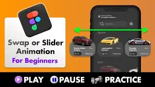 How to Create Drag/Swap Animation in Figma | Step-by-Step Tutorial for Beginners