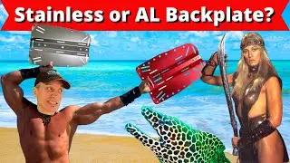 SS vs AL Backplate - Choosing Your Scuba Backplate Material  (Scuba Tips and Tricks)