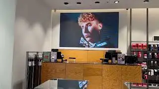 Apranga LED video siena Vilniaus Akropolyje