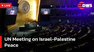 LIVE: World Leaders Debate Israel-Palestine Peace | UN Meeting on Two-State Solution | AC15