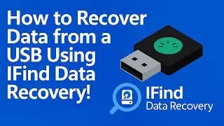 How to recover data for a USB using I find data Recovery