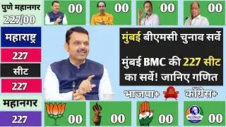 Mumbai BMC Chunnav Opinion poll 2026// Maharashtra Mumbai BMC election opinion poll 2026