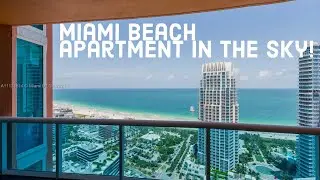 Miami Beach Apartment in the Sky!  Portofino Tower Home Tour!