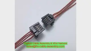 medical wearable ECG patch lead IP67 custom cable assembly GMSL2 Hirose to I PEX PTFE jacket double