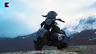 Russian heavy motorbike 