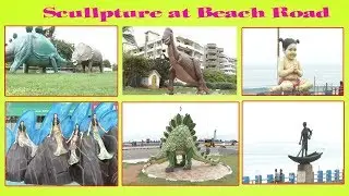 Vizag Beautiful Scullpture at Beach Road,Visakhapatnam,Vizagvision...