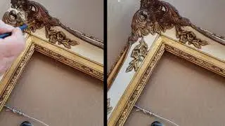 Restoration of Ornate Frame-Brush Strokes Fine Art LLC 2022