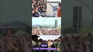 Narendra Modi 🇮🇳 S 400 Defence System 🔥 #INDIA #modi #s400missile #narendramodi #s400india #shorts