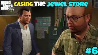 Vangelico Jewelry Store Heist Plan || Gta v || #6 || THE CREATE GAMERZ 