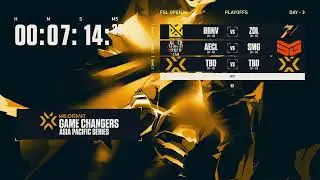 TH VCT Game Changers APAC Series 2022： Open 2   ZOL Meraki vs Bren Victress