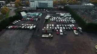 GetYards Birmingham Drone Tour 🌍 Open Storage Yards To Let