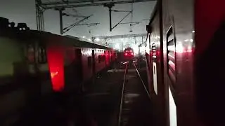 Late Night Chandigarh Station Arrival | Dehradun Express | #indianrailways #ajitmines 
