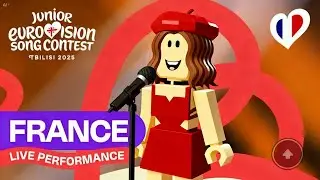 Lou Deleuze - Ce Monde (LIVE) | France 🇫🇷 | Roblox Junior Eurovision 2025