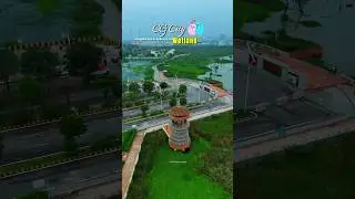 CG City Wetland Lucknow | CG City Wetland | Lucknow Hidden Gem #droneshots #lucknow #twl