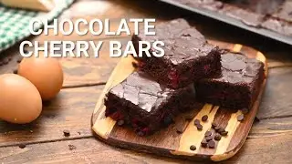 How to Make Chocolate Cherry Bars!
