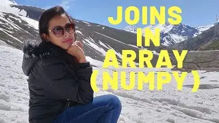Joining Arrays in NumPy | Python | Class XII