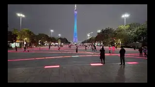 Huacheng Square, Guangzhou, China - City Walking Tour