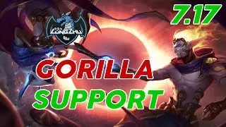 Longzhu GorillA Rakan Support Patch 7.17 Pro Replay