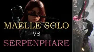 Maelle solo vs Serpenphare - Expert ( No Damage / Dodge / Shield / Painted Power )