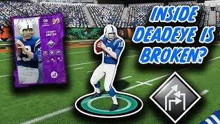 99 Johnny Unitas with Inside Deadeye is BROKEN - Madden 21 Ultimate Team