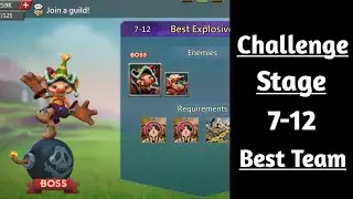 Lords mobile Challenge Stage 7-12 Best F2p Team