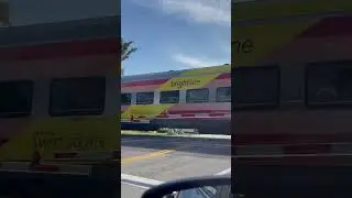 Bright Line Train South Florida #yagirllala #southflorida
