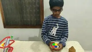 2X2 Rubik's cube solving by Aditya (@supersravz) #cube
