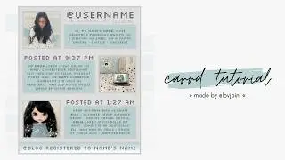cute & simple carrd tutorial &mdash; &copy; trshygiri