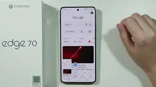 Motorola Edge 70: как сделать длинный скриншот (скриншот с прокруткой)