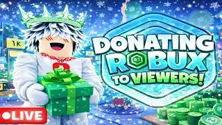 🔴 PLS DONATE LIVE 🔴|💸Giving Robux to Viewers💸| TTS Gifts ON 🎁