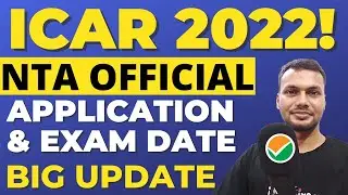 icar application form 2022 &bull; icar 2022&bull; icar ug&bull;pg online apply 2022 date&bull; icar-aieea exam date 2022