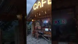 Beautiful cafe in Manali 🤩 The Hungry Bear #shorts #viral #cafe #cafevlog #food #foodie #manali