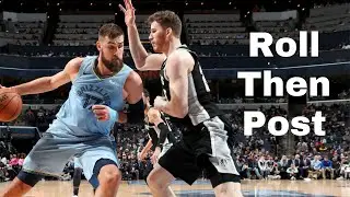 Roll Then Post | Ball Screen Offense